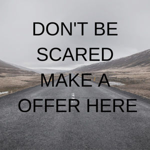 DON'T BE SCARED MAKE A OFFER HERE